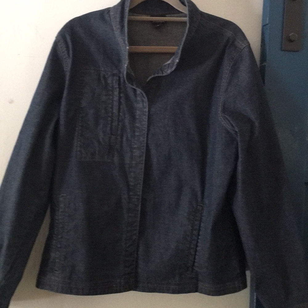 Eileen Fisher denim jacket